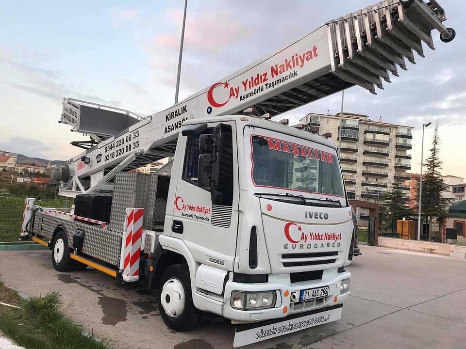 kırıkkale mobil asansör